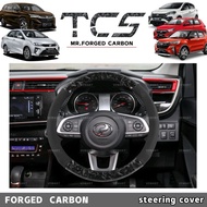 CarRefit perodua Axia 2023-2024 car steering wheel frame cover accessories