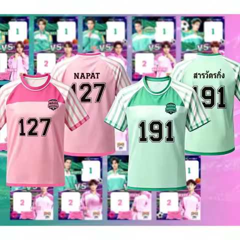 Summer Men's Women's 2026 DMD Sport Day Thailand Green Monster Jersey Sport Keng Harit Napat Breatha