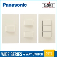 Panasonic Wide Series 4 Way Switches