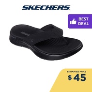 Skechers Women On-The-GO GOwalk Flex Endless Summer Sandals - 141402-BBK Contoured Goga Mat Footbed Hanger Optional Machine Washable Ultra Go