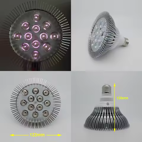 24W / 12W IR 940nm Infrared PAR38 LED Lamp Spot Light Bulb Therapy for Night Vision E26 E27