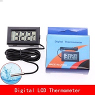 ESPOIR 2pcs Digital LCD Thermometer Aquarium Home Supply Fridge Freezer Temperature Gauge