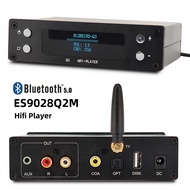 ⭐⭐⭐Q3 Bluetooth 5.0 HIFI Lossless U Disk Music Player ES9028 Decoding 24Bit 192k USB DAC Supports AP