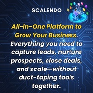 Scalendo - Starter Plan, Website Landing Page Marketing Funnel Builder CRM Software