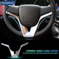 STUDYTOOL Car Steering Wheel Moulding Cover Trim Insert Sticker Auto Accessories For Chevrolet Cruze