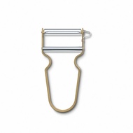 VICTORINOX 瑞士維氏 REX Peeler金屬削皮器 腰果金 6.0900.81