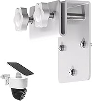 Roof Gutter Holder for Eufy Security SoloCam S340 Aluminium Alloy Camera Wall Mount Weatherproof Cam