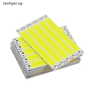 LL Hot sale 3V 3.7V DC 60mm 8mm LED COB Strip 3W Warm Cold White Blue Red COB LED light source for D