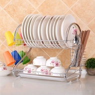 Stainless Steel 2-tier Dish Rack