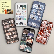 Samsung c9 / c9 pro / a9 / a9 pro case with chibi Genshin Impact print