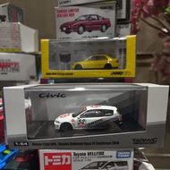 1/64 Tarmac Works Honda Civic EG6 Suzuka Clubman Race FF Challenge '18 bride