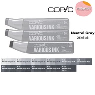 Neutral Gray (N) Copic Various Ink Refill, Copic Refill