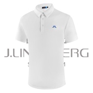 Titleist Callawayˉpxgˉ Taylormade lecoq sportif Titleist J．Lindeberg♈ Golf Short Sleeve T-Shirt Men'