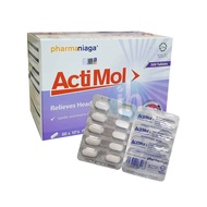 ACTIMOL PHARMANIAGA 650MG (PARACETAMOL) 10'S