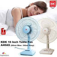 KDK 16 Inch Table Fan - A40AS (Silver Blue / Silver Grey) (1 Year Warranty)