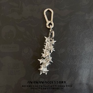 AVAVAV New Niche Design Meteor Hammer Keychain Pendant Dark Punk Bag Hanging Accessoriesgt777.my2025