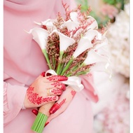 Bunga tangan tunang/Nikah