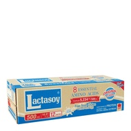 โปรคุ้ม ถูกดี แลคตาซอย นมถั่วเหลือง ยูเอชที รสหวาน 500 มล. แพ็ค 12 กล่อง Lactasoy Soy Milk UHT Original Sweet 500 ml X12 Boxes สุดคุ้ม เก็บเงินปลายทางได้