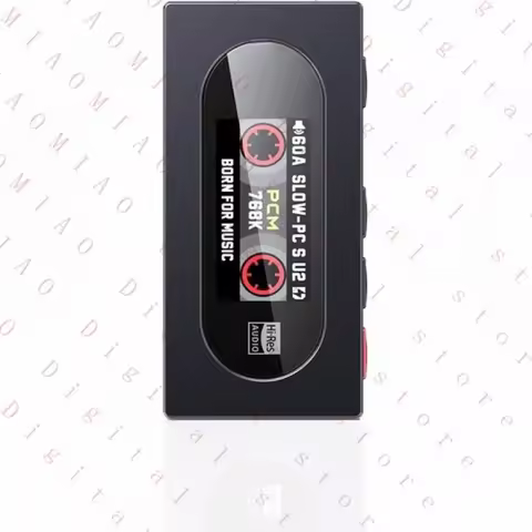 TU FOR FiiO KA15 Headphone Amp, Portable USB DAC Dongle w/4.4 & 3.5mm (Midnight Black)