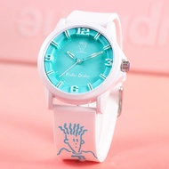 Fido Dido นาฬิกาผู้ชาย ผู้หญิง วัยรุ่น คู่รัก แฟชั่นอเนกประสงค์ ดีไซน์เรียบง่าย ทนทาน นาฬิกาข้อมือ Q