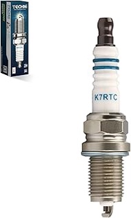 TECHIE T-K7RTC Spark Plug Replace for NGK 6364/BKR6ES 2330/BCPR6ES Bosch FR7DE Champion 340/RC7YC C7