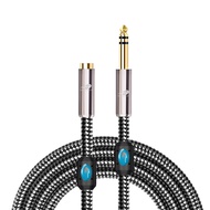 GOLLEY LION 3.5มม. TRS (หญิง) ถึง1/4 "TRS (ชาย) สายอะแดปเตอร์หูฟัง