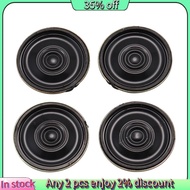 Hot-4Pcs 0.5W 8 Ohm 28mm Dia Mini Metal Inside Magnet Music Player Speaker