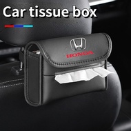 [ Honda ] กล่องใส่ทิชชู่ในรถยนต์ สําหรับ Honda City Jazz Civic CRV HRV BRV 2023