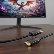 DisplayPort 16K 8K Audio Cable Compatible with Xiaomi TV Box, PC, Laptop, Monitor, HDMI VGA  Kabel A