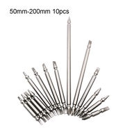 【O-HOT】Magnetic Drill Bit Cross PH2 x Slot 6mm Electric Screwdriver Bits Double Head