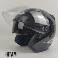 HALF FACE HELMET/ DOUBLE VISOR HELMET SNI MOTORCYCLE HELMET /GMT HELMET ADULT MEN'S HELMET ORIGINAL 