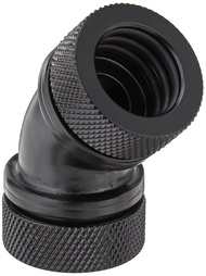 Pacific DIY LCS Black G1/4 PETG 16mm (5/8") OD Tube 45 Degree Dual Compression Fitting Cooling CL-W0