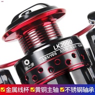 ☽❀mesin pancing murah set joran Yuzhiyuan Telescopic Fishing Rod Wheel Spinning Reel Fishing Reel All Metal Bait Casting