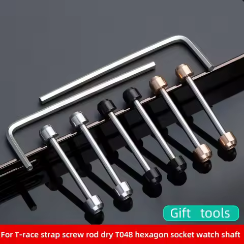 For 1853 T-race screw rod T048 connecting rod screw rod Tissot watch strap fixing rod men's T048 hex