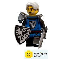 idea085 Lego Castle Black Falcons 21325 - Black Falcon Minifigure w Shield & Sword - New