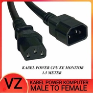 Cable POWER C13-C14 1.5 M 1.5M cable power CPU computer C13 To C14 Male To Female
