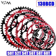 VXM Chainring Bcd 130 54/56/58/60T Chainring Narrow Wide