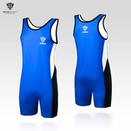 Baju Singlet Gulat Wrestling Baju Atlit Angkat Besi Power Lifting Suite Gym Suite