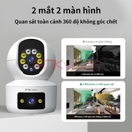 FNKvision 8.0mp two-eye Yoosee family wifi Camera, 360 degrees without dead angles, color day and ni