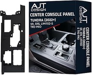 AJT DESIGN Center Console Panel (2022+ Tundra) - BLACK