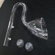 Out flow Glass Water Pipe 13 mm/ 17 mm Used To Connect The Hose In The Aquarium.