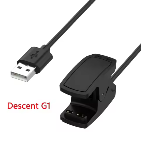 Data Charger for Garmin Descent G1 G2 USB Charging Cable Replacement USB Charger Charging Cord Dock 