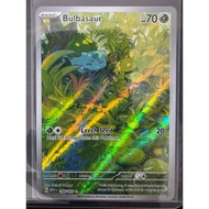 Bulbasaur 166/165 Illustration Rare SV: Scarlet & Violet 151