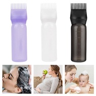 Hair Dyeing Bottle Perm Potion Bottle Softening Shampoo Perm Dyeing Home Shampoo Bottle Brush J8u0