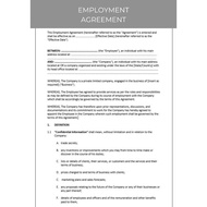 EMPLOYMENT AGREEMENT
