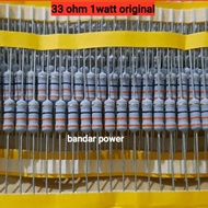 Original 33 ohm 1 watt resistor
