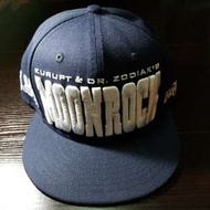 Moonrock藍白cap，blue