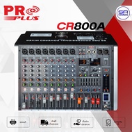 PROPLUS CR800A Power Mixer 8 Channel Mix Bluetooth Effect PRO PLUS CR-800A