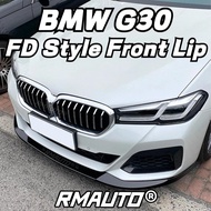 FD Style G30 Lip Car Front Bumper Lip Splitter Spolier Diffuser Bumper Cover For BMW 5 Series G30 M 
