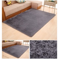 IRUZ2KSHOP Soft Foam Shaggy Rug Non Slip Bedroom Memory Mat Batn Bathroom Shower Carpet Colors:Gray 